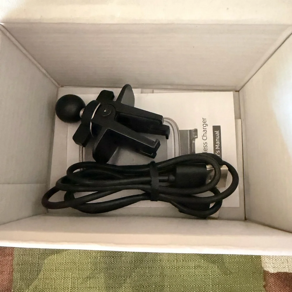 15W Wireless Car Charger, Wireless Mobile Phone Charger - Fast Charging